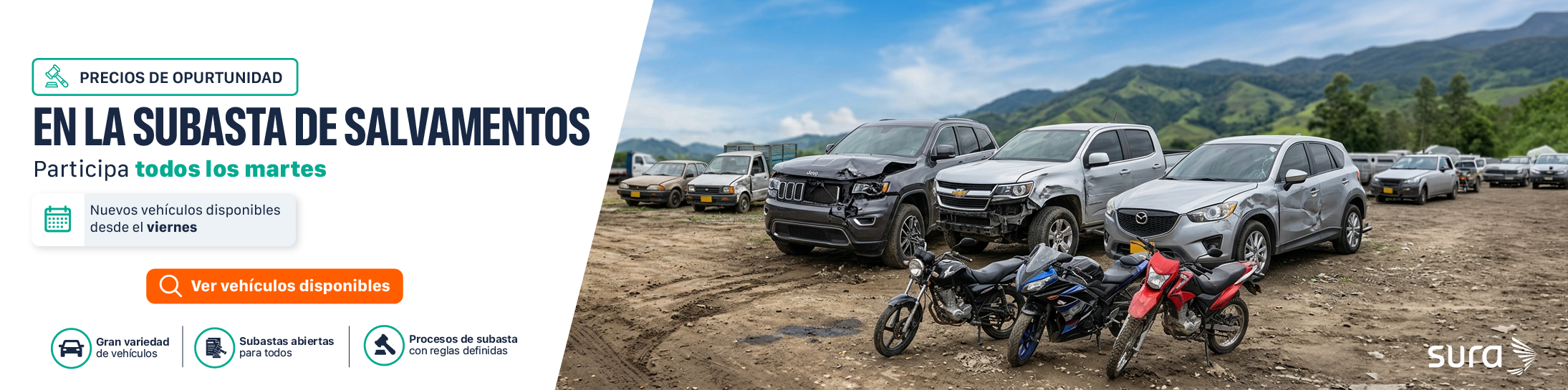 Conoce los vehìculos qeu tenemos para salvamentos esta semana 